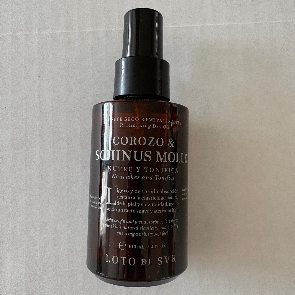 Loto Dl Svr - Revitalizing Dry Oil Corozo & Scinus Molle - NEW.